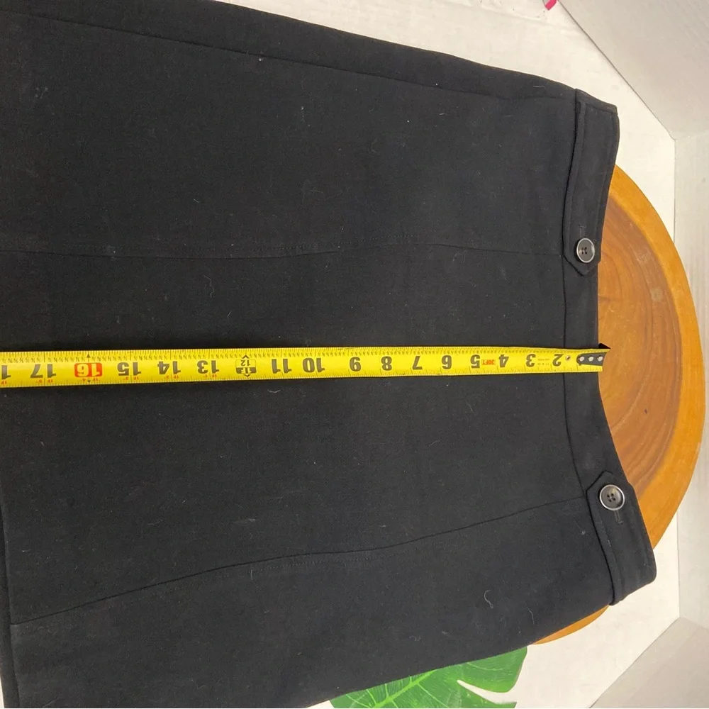 Loft Black Career Skirt